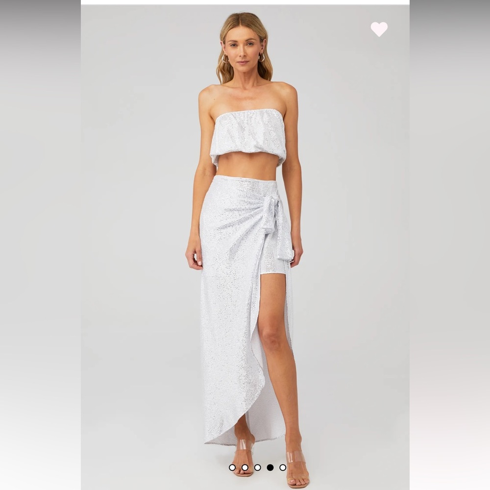 Show Me Your Mumu - wrap me up skirt with matching top, sold as a set